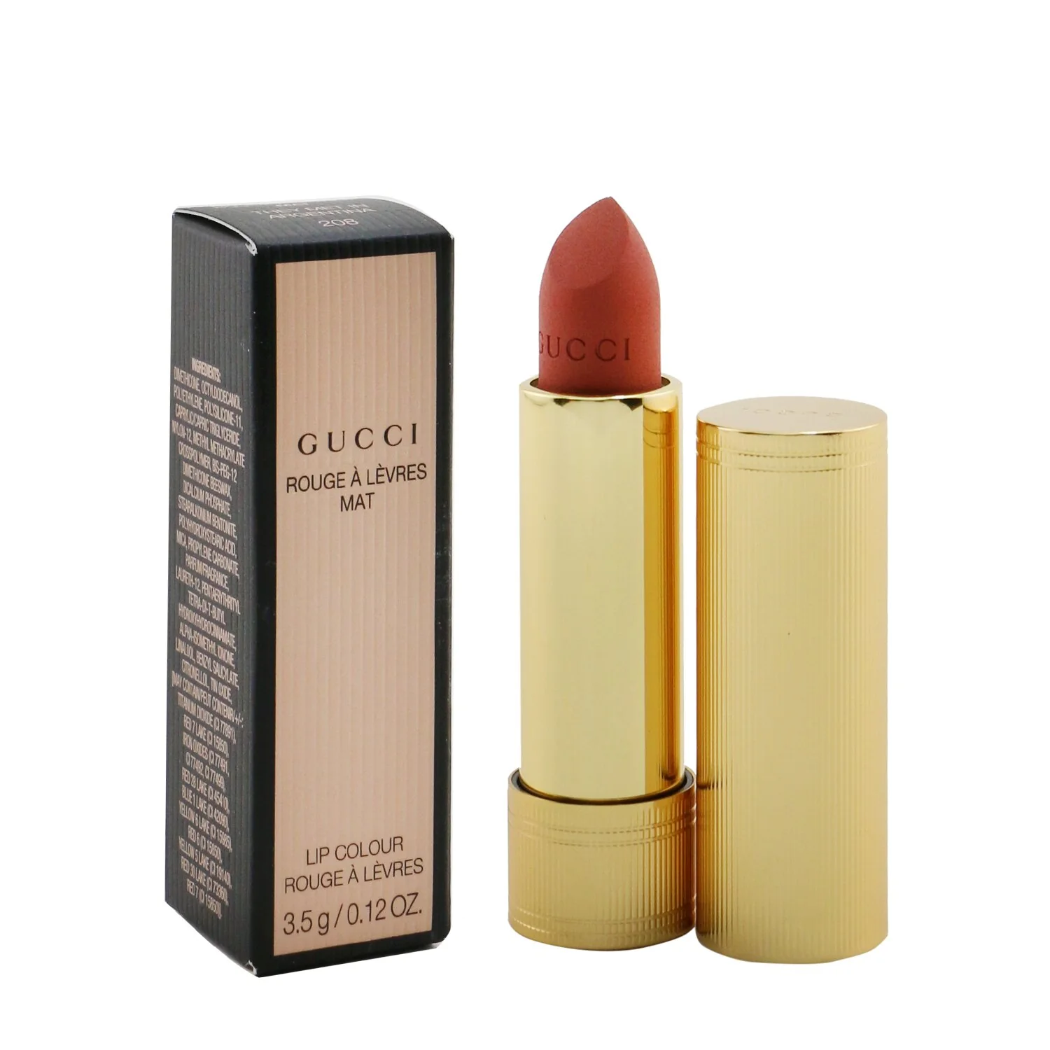 Gucci Rouge A Levres Mat Lip Colour - # 500 Odalie Red  3.5g/0.12oz