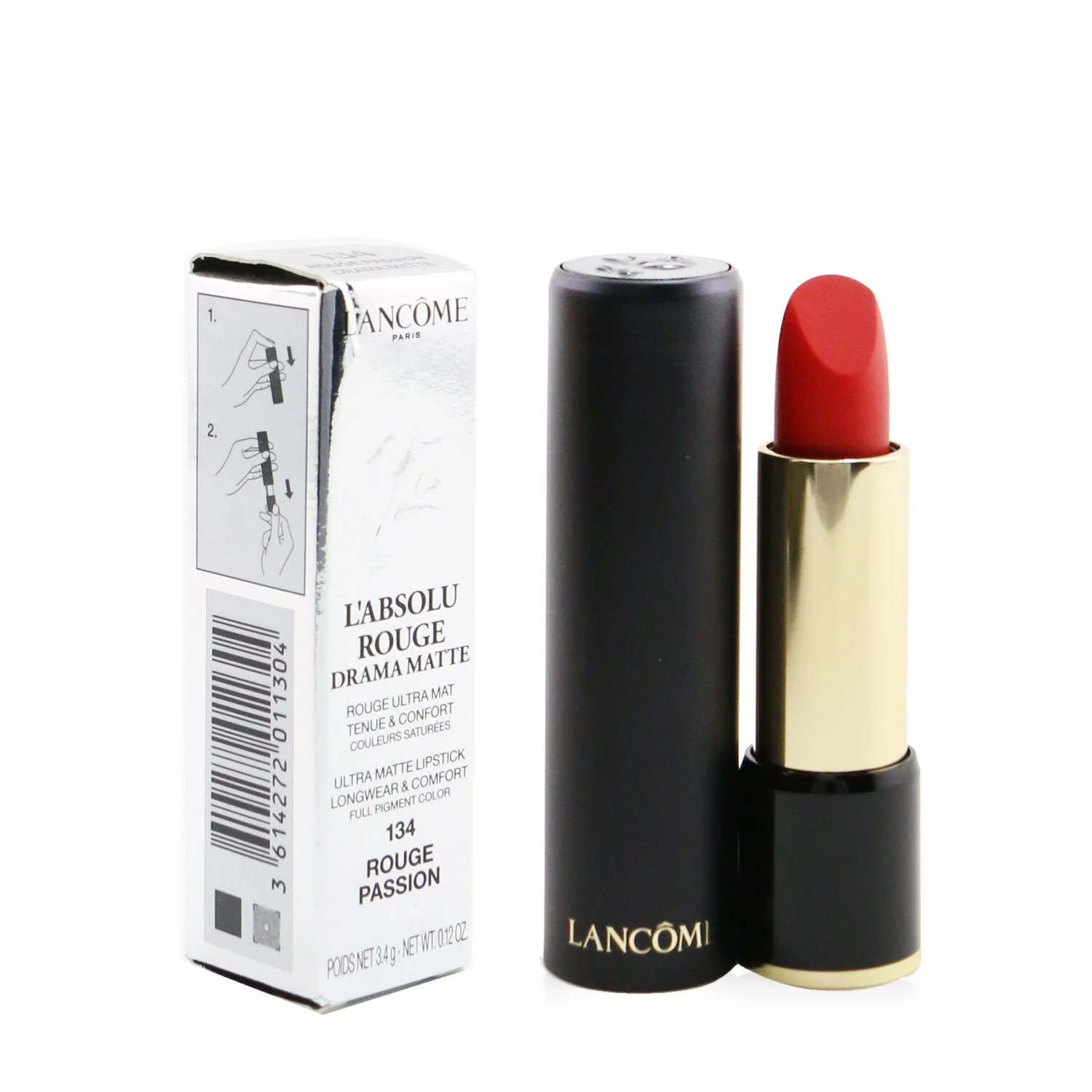 Lancome L'Absolu Rouge Cream Lipstick- # 148 Bisou Bisou  3.4g/0.12oz