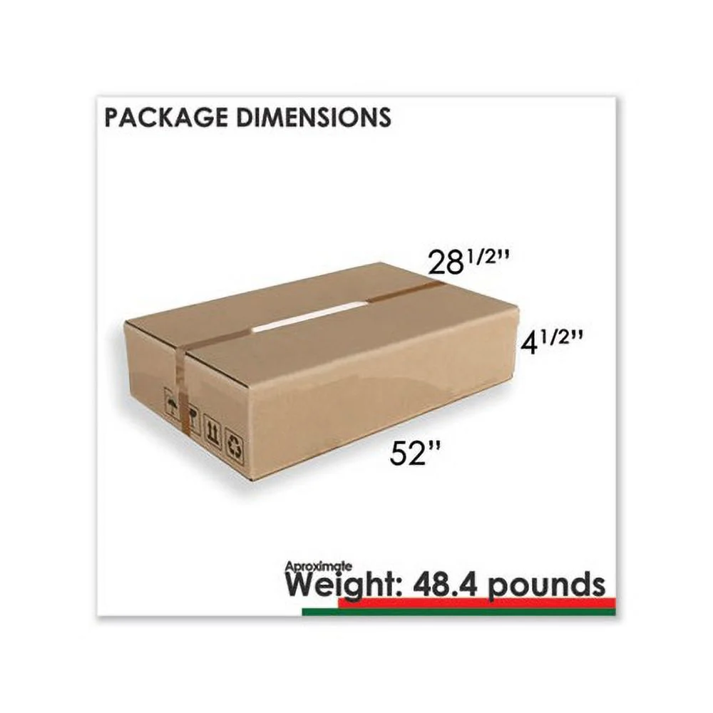 Trento Line Rectangular Desk 47.25" x 23.63" x 29.5", Cherry