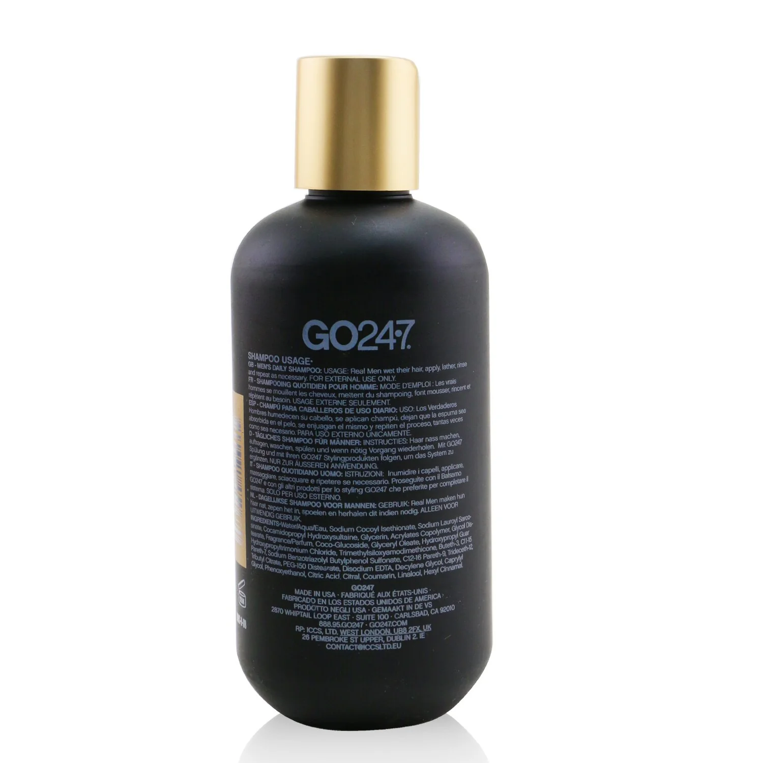 Unite GO24&middot;7 Real Men Shampoo  236ml/8oz