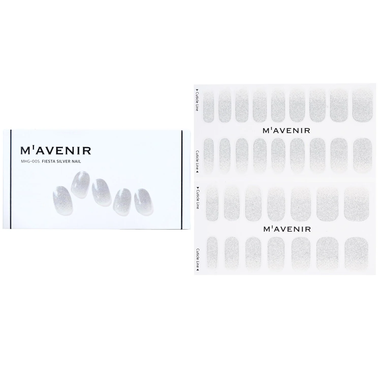 Mavenir Nail Sticker (Assorted Colour) - # Lollipops Nail  32pcs