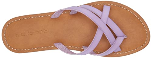 Amazon Essentials Women's Strappy Slide Flat Sandal