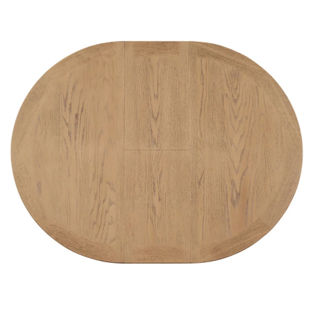 Retro Functional Extendable Dining Table with a 12