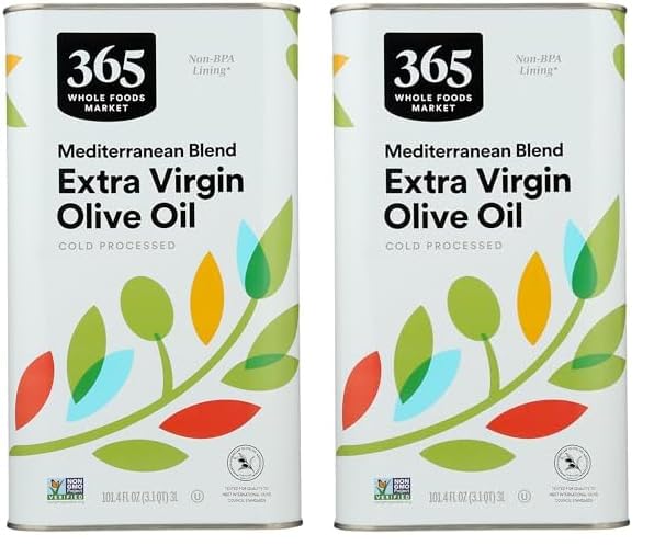 365 by Whole Foods Market, Mediterranean Blend Extra Virgin Olive Oil, 67.6 Fl Oz