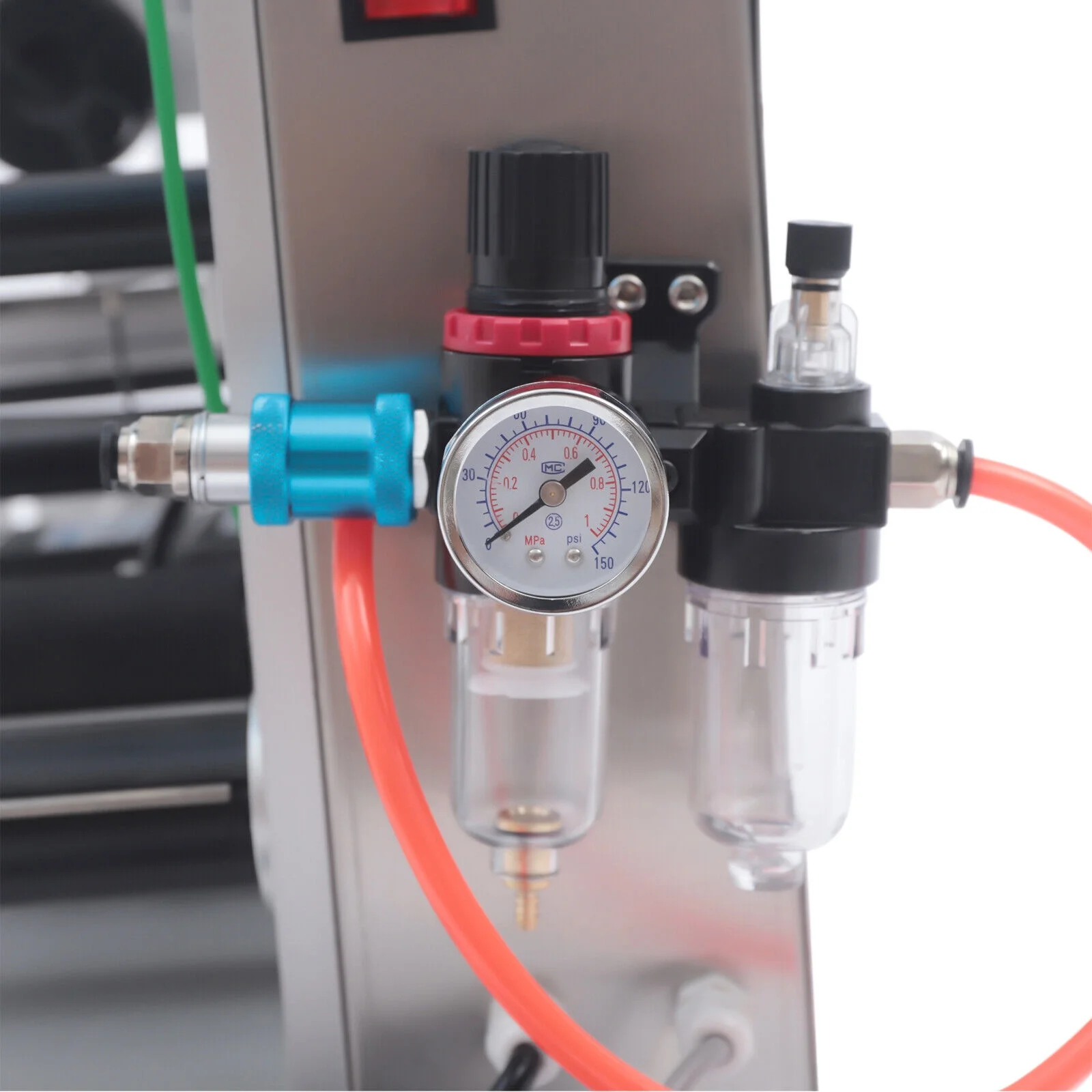 MONIPA Commercial Semi-automatic Square Bottle Labeling Machine 110V Commercial Labeling Machine