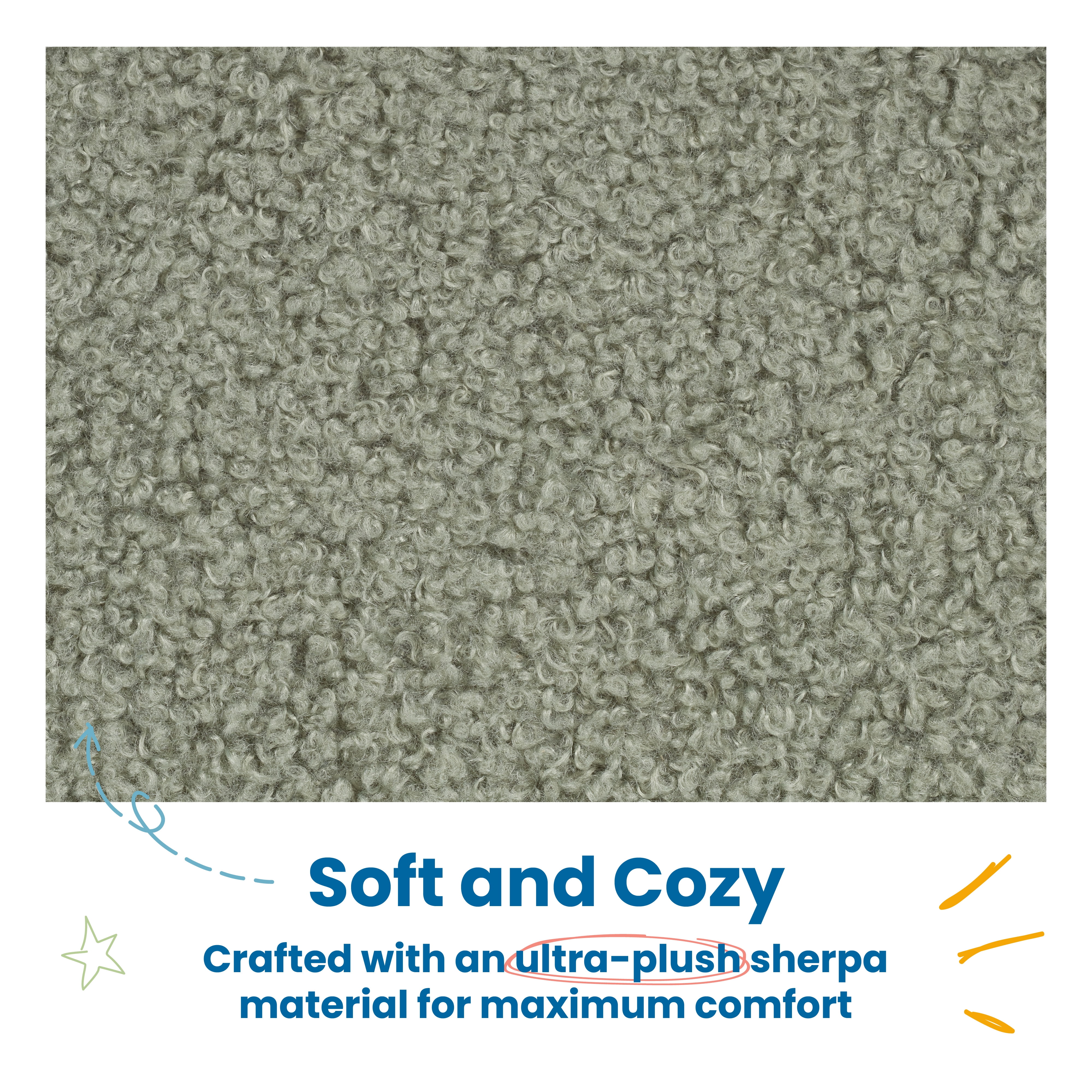 ECR4Kids Mila Arm Chair, Kids Furniture, Dark Sage