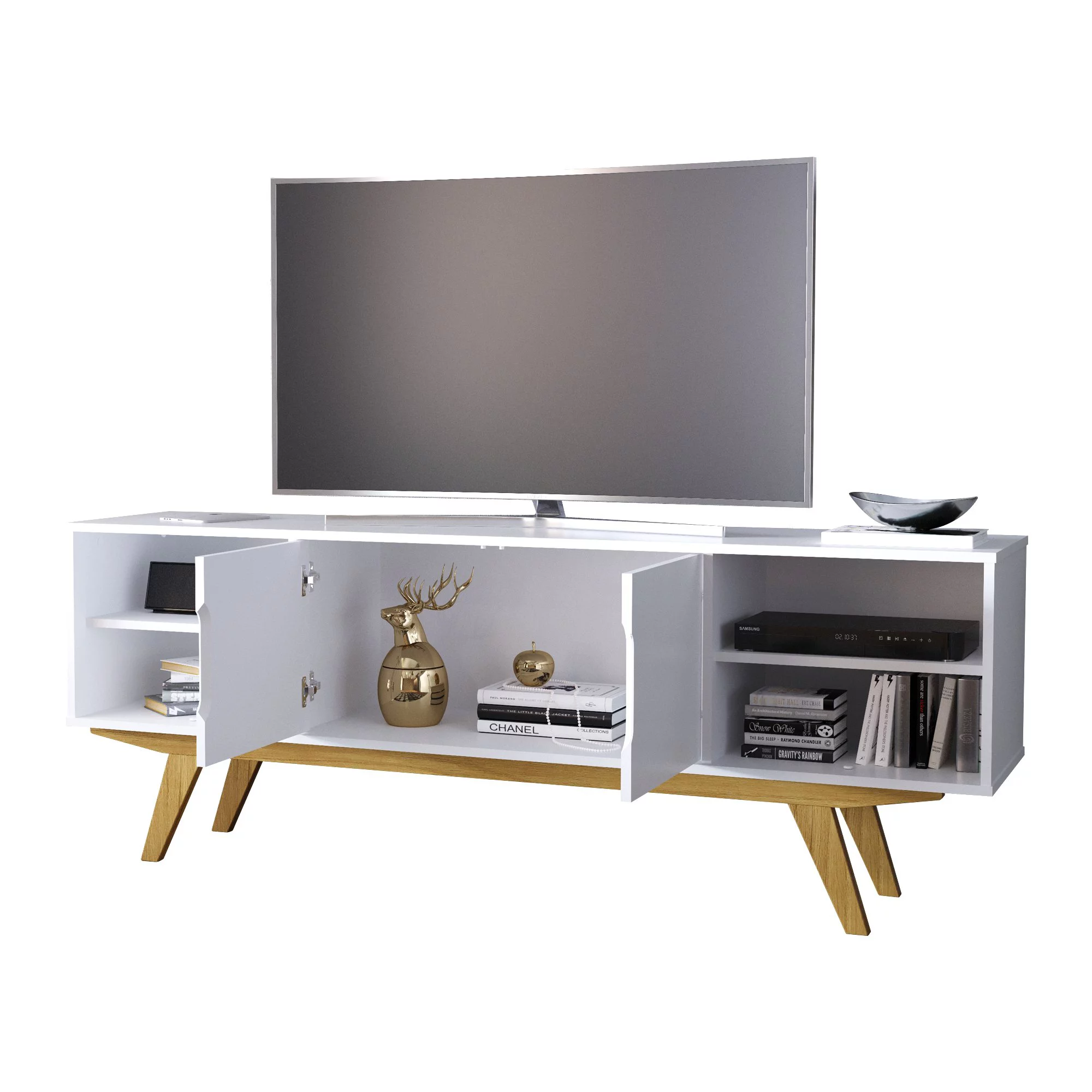 Boahaus Omaha Modern TV Stand up to 58