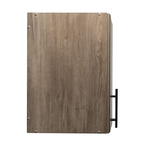 Prepac Elite 16 inch Stackable Wall Cabinet, Black