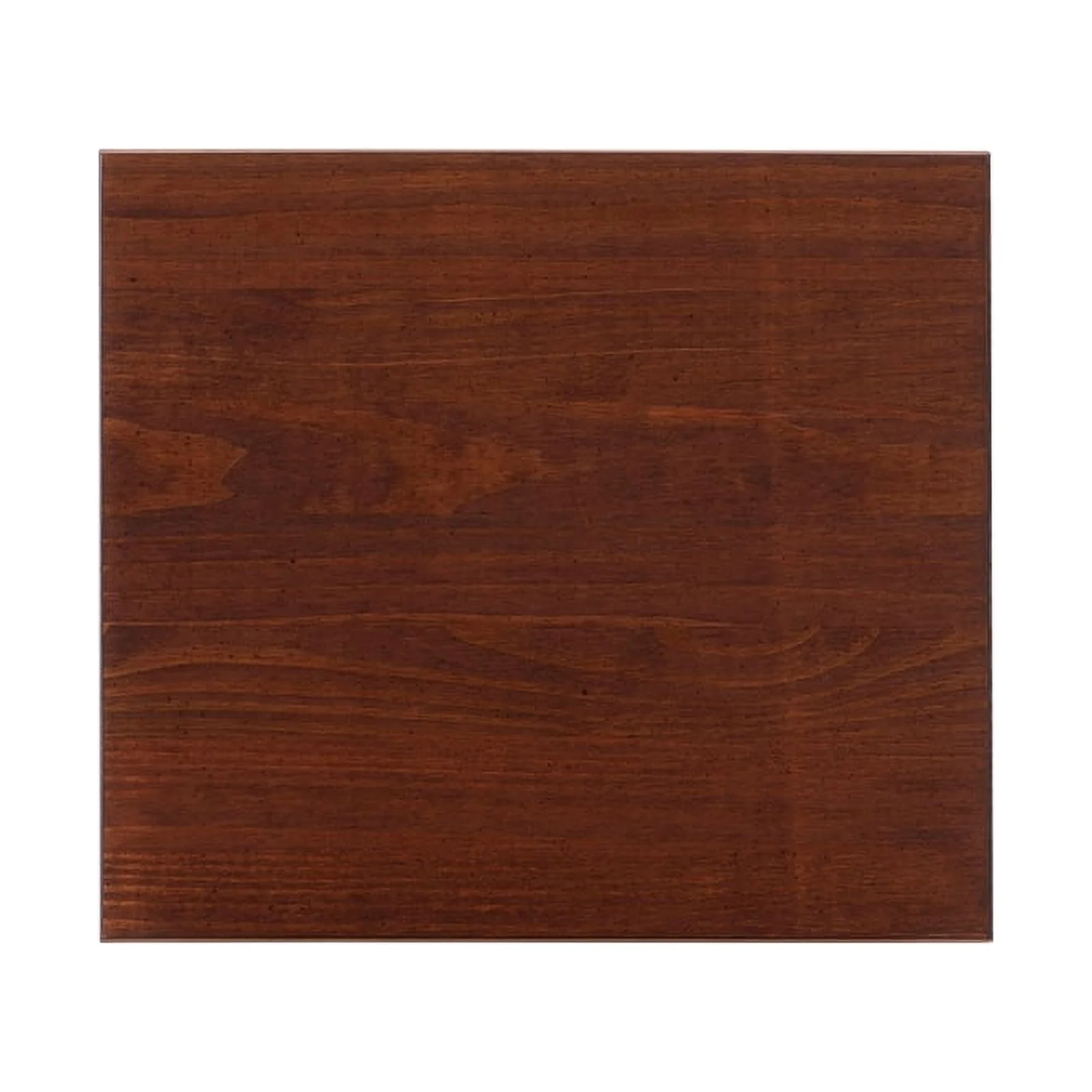 Riverbay Furniture Wood X-Design End Table in Antique Brown