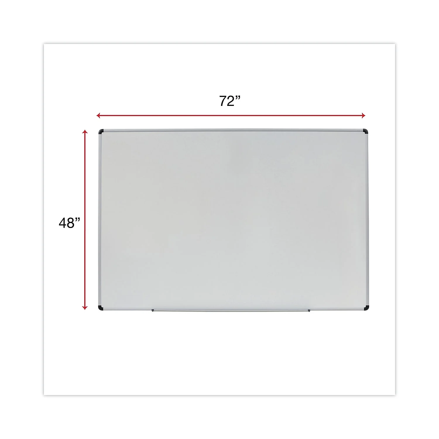 Universal Melamine Dry Erase Board, 72