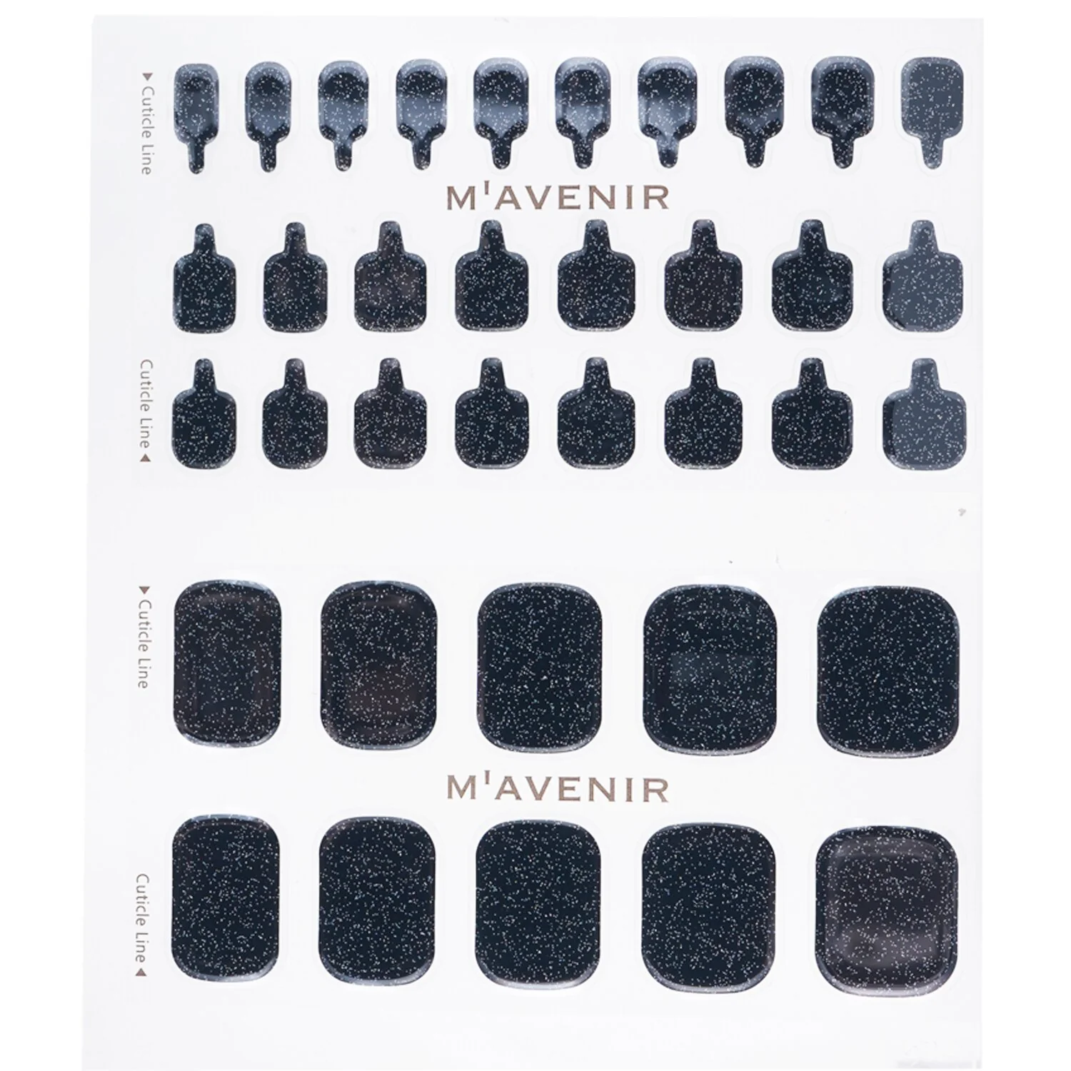 Mavenir Nail Sticker (Assorted Colour) - # Lollipops Nail  32pcs