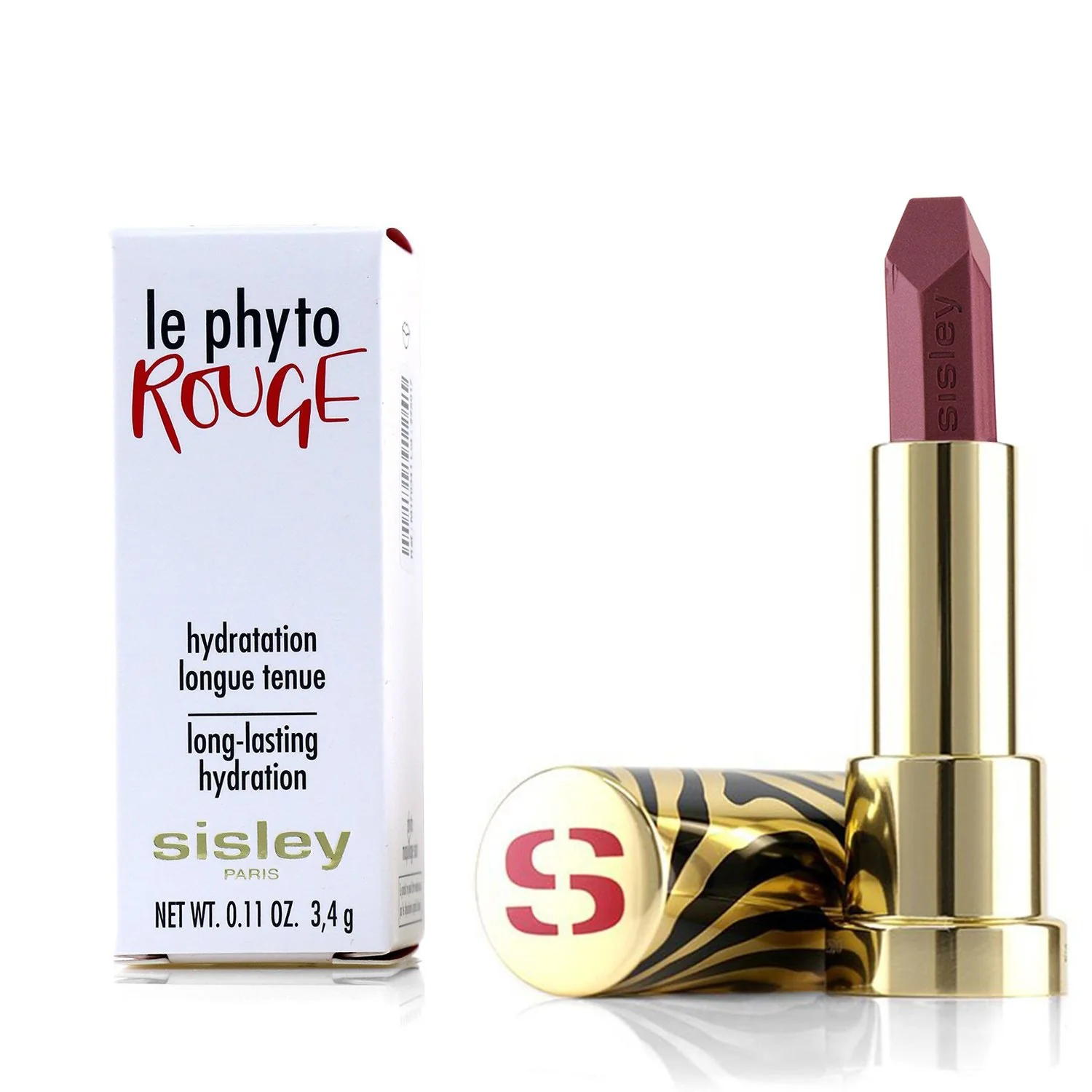Sisley Le Phyto Rouge Long Lasting Hydration Lipstick - # 10 Beige Jaipur  3.4g/0.11oz