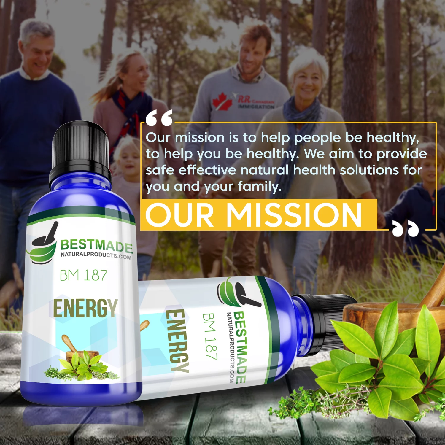 Natural Energy Remedy, Energy Booster Supplement, 30mL - Bestmade Natural Products