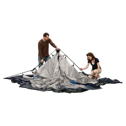 Coleman Instant Tent with 1-Minute Setup, 4/6/8/10 Person Tent with Pre-Attached Poles, Air Vent, & Carry Bag