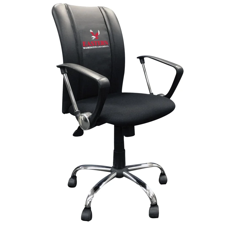 DreamSeat Eastern Washington Eagles Curve Office Chair