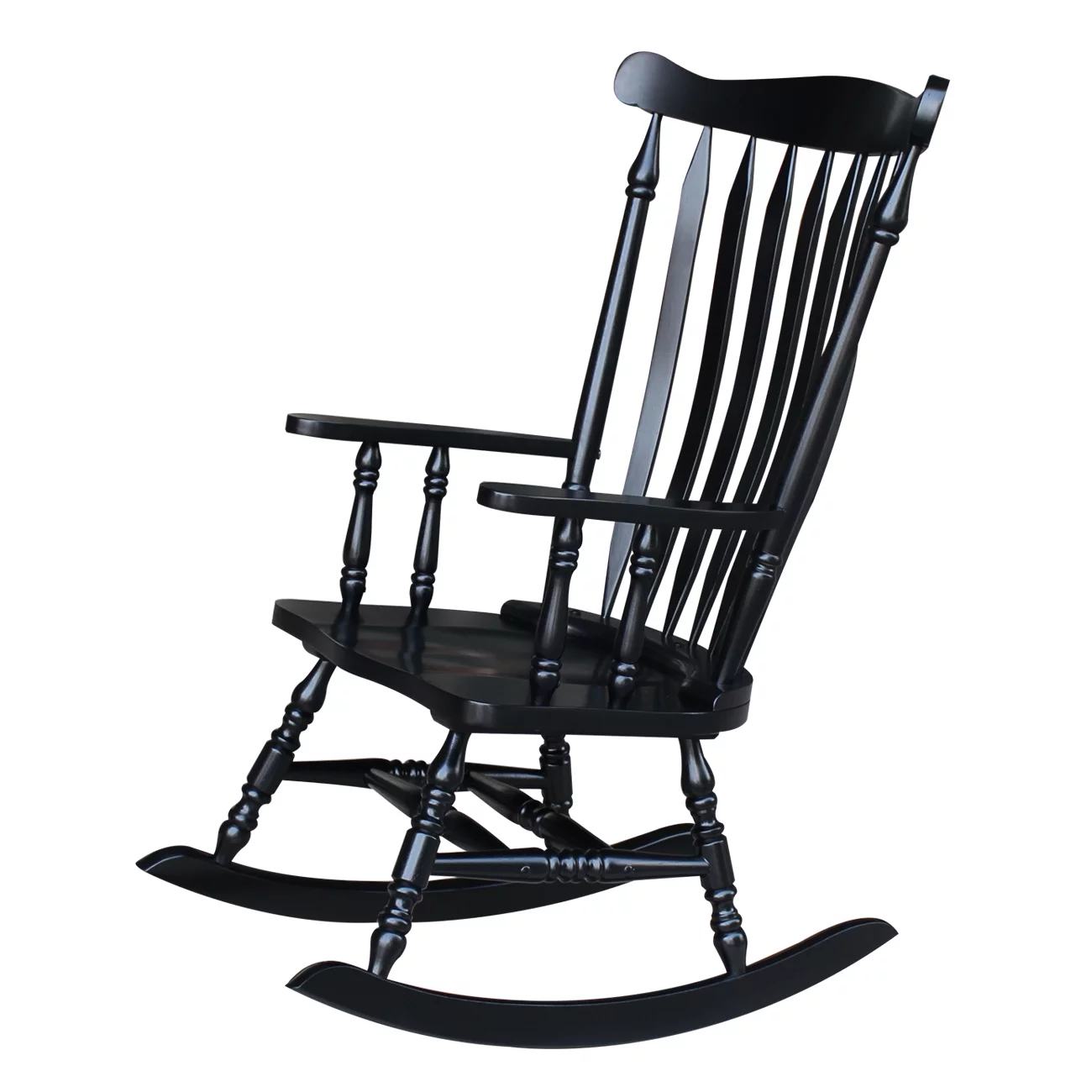 International Concepts Colonial Rocking Chair - Antique Black
