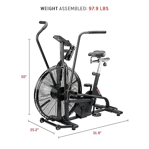 ASSAULTFITNESS Assault Air Bike Classic, Black