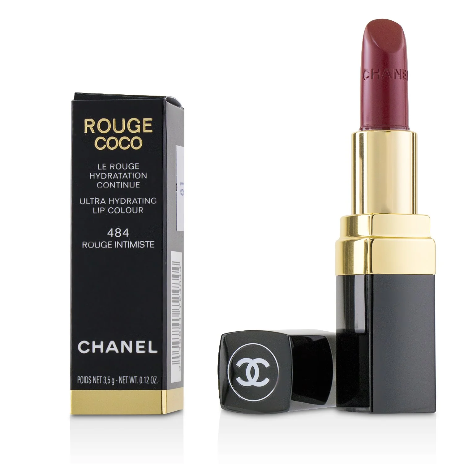 Chanel Rouge Coco Ultra Hydrating Lip Colour - # 424 Edith  3.5g/0.12oz