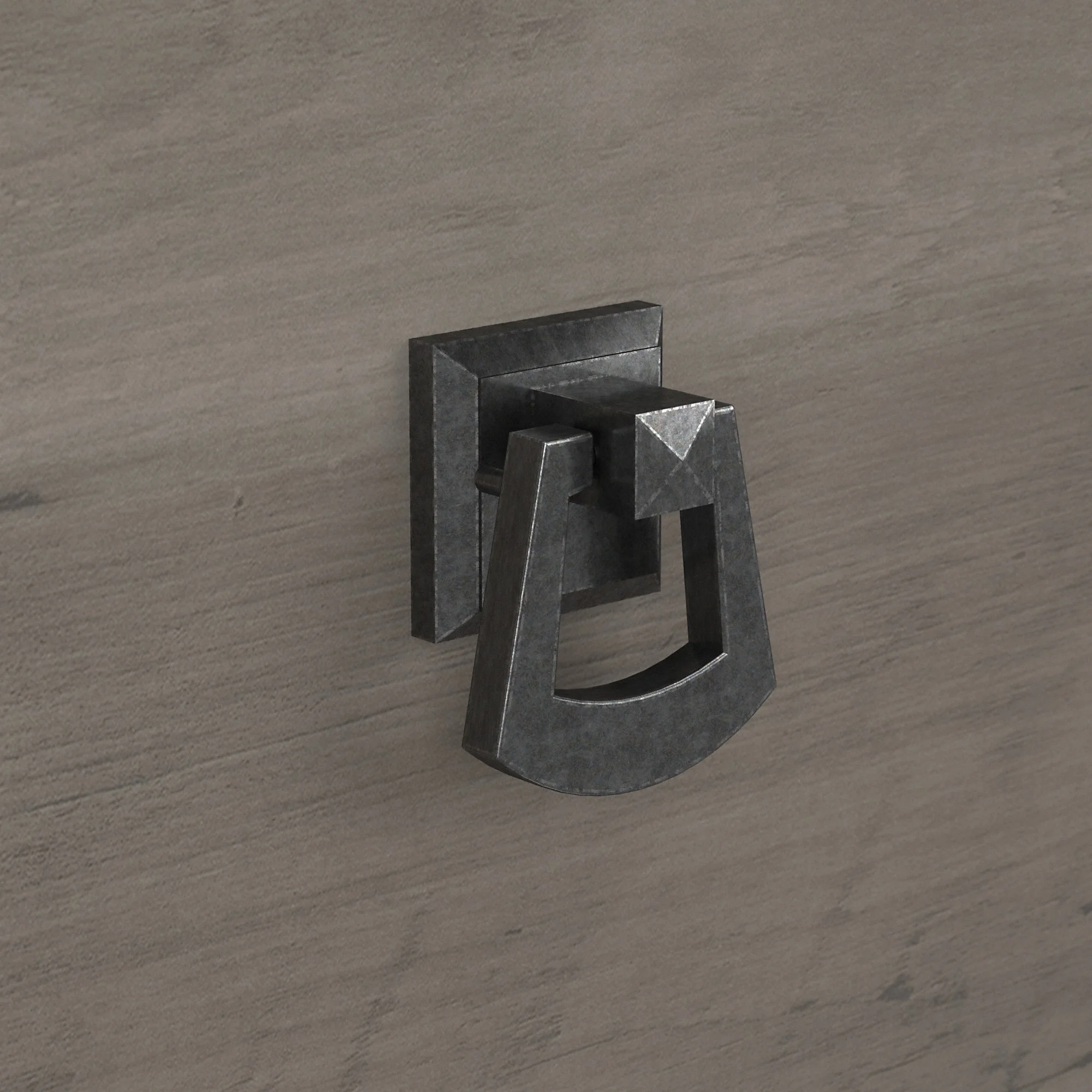 Bush Furniture Homestead Farmhouse Mobile Cabinet in Driftwood Gray