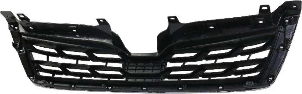 FORESTER 17-18 GRILLE, Radiator GRILLE, Textured Black Shell and Insert, w/ Chrome Molding