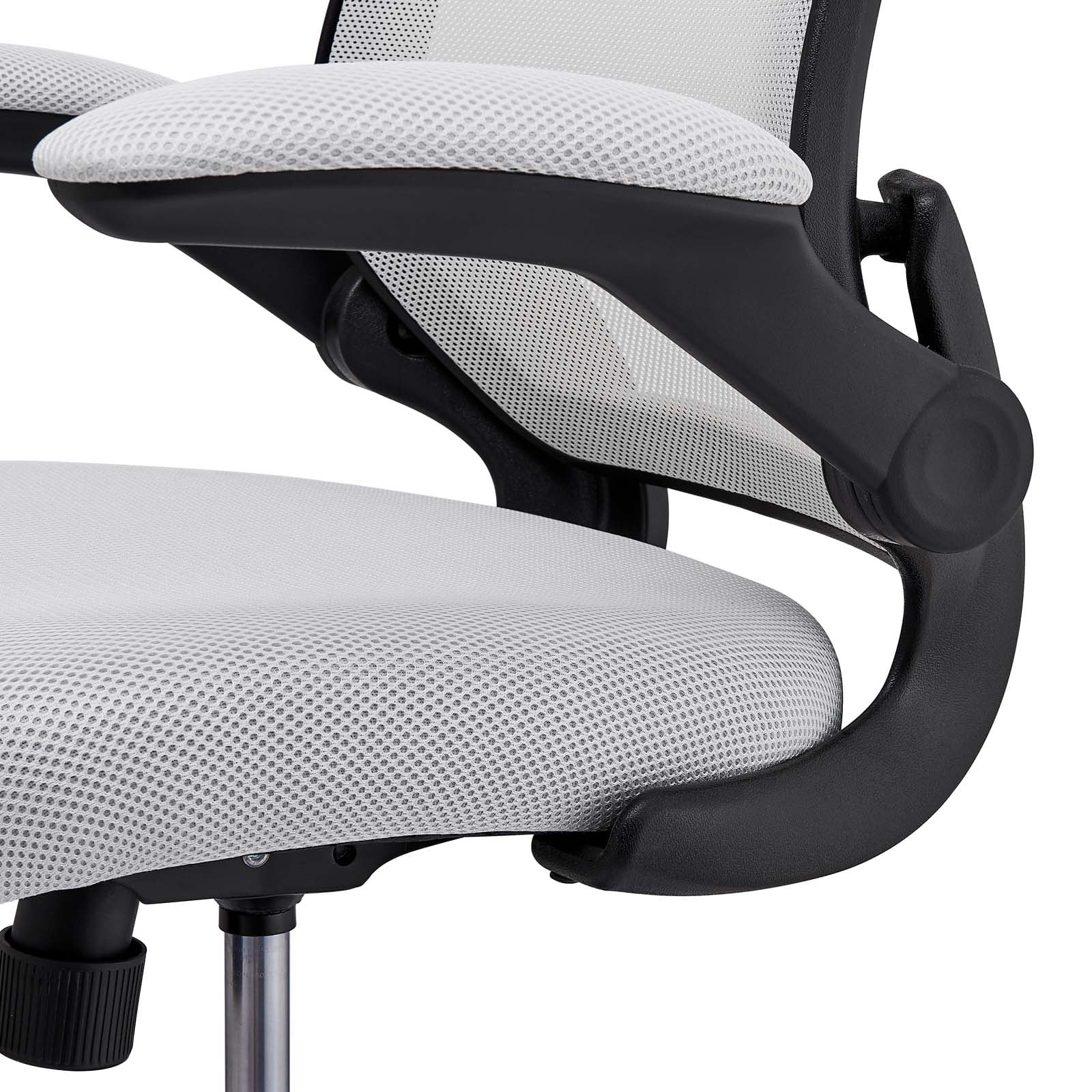 Modway Veer Mesh Office Chair in Gray