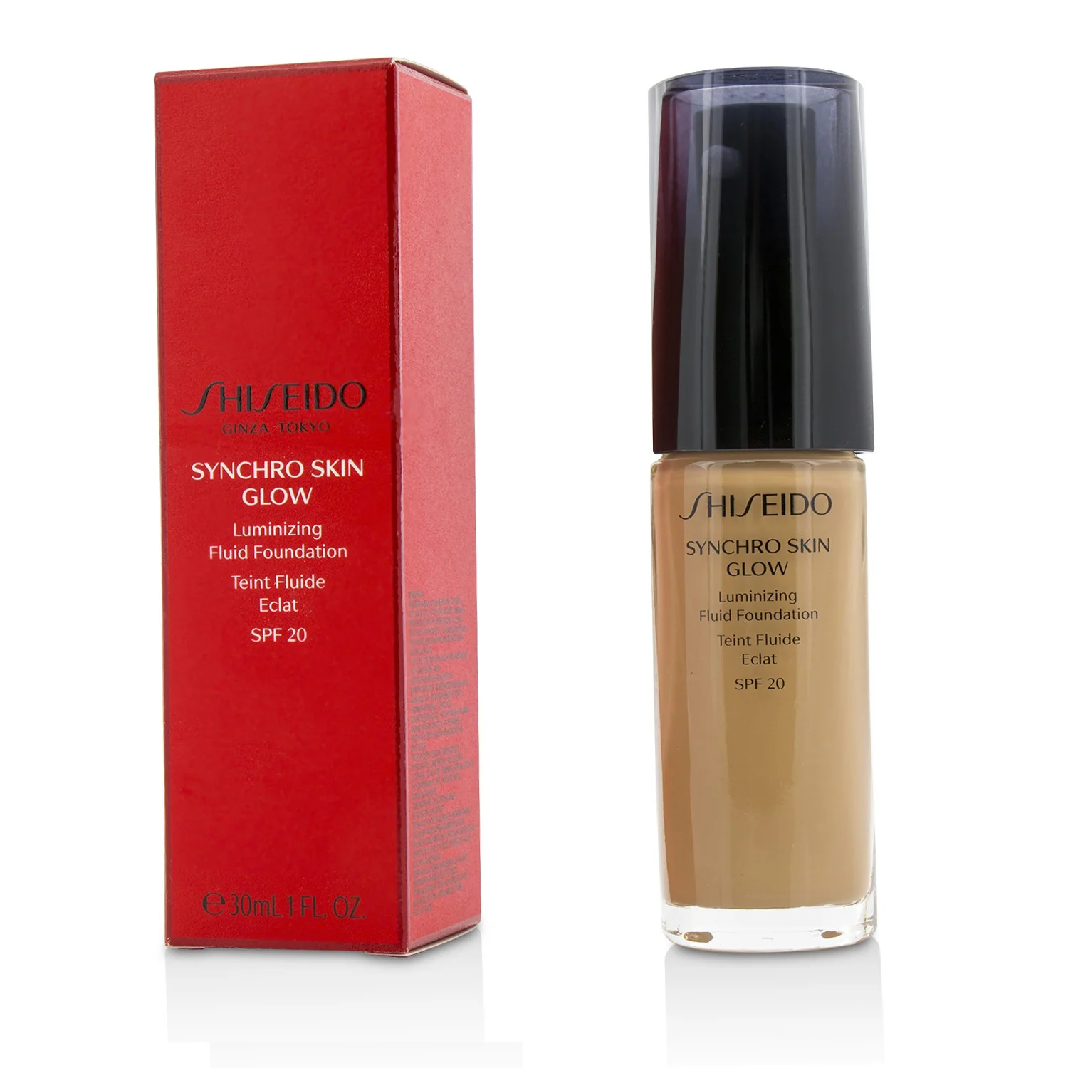 Shiseido Synchro Skin Glow Luminizing Fluid Foundation SPF 20 - # Neutral 2  30ml/1oz