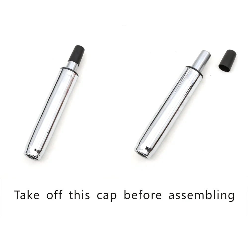 Veryke Counter Height Bar Stools, Salon Stools Chair Round Stool with Wheels, PU Leather Adjustable Rolling Stool, White