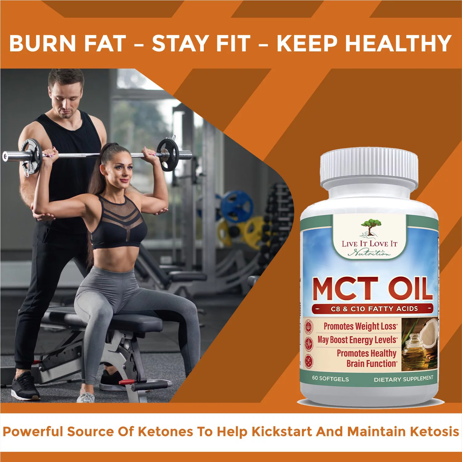 MCT OIL SOFTGELS (2 Pack)