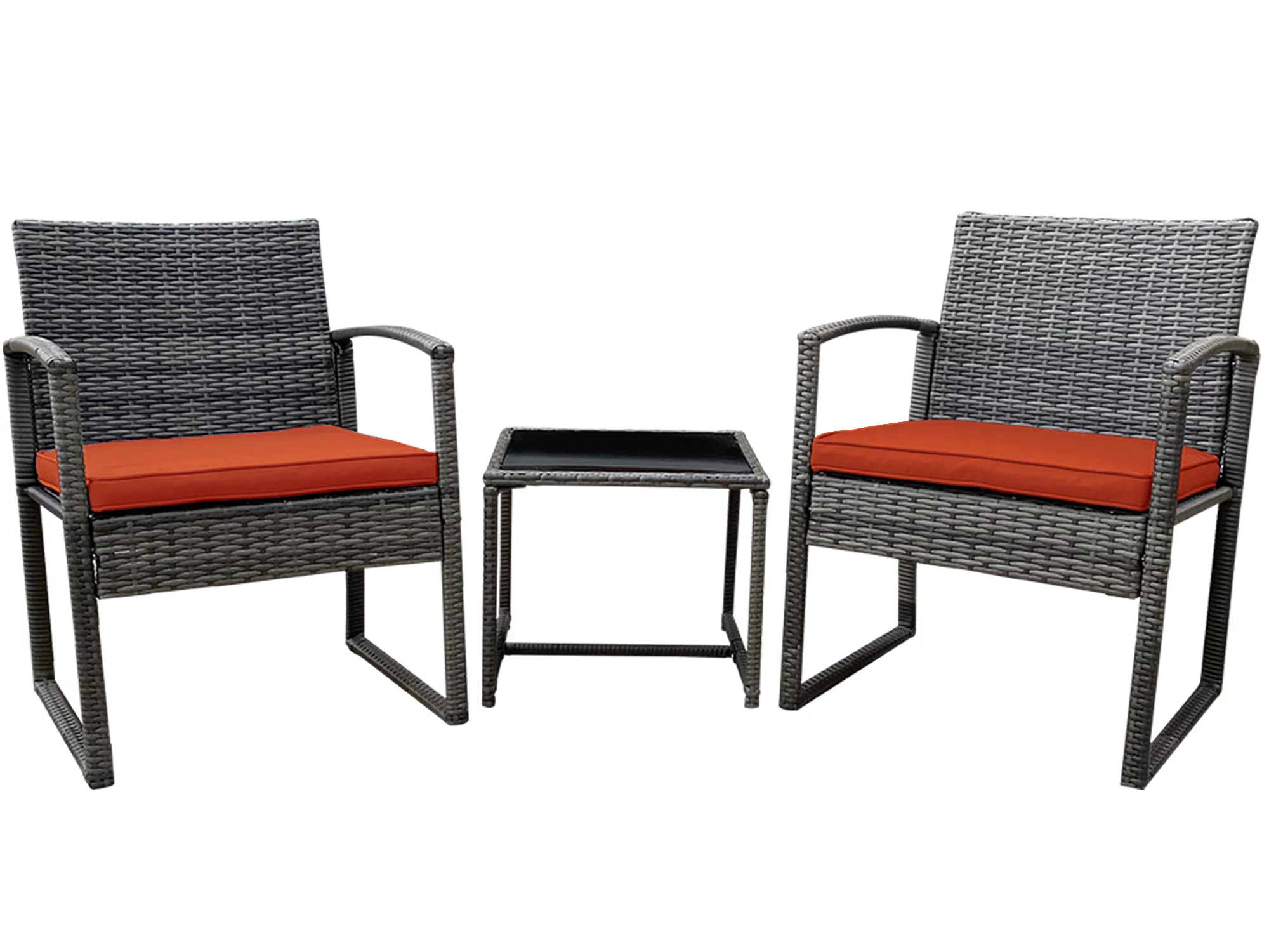 Avel 3-Piece Beautiful Bistro Rattan Furniture Set