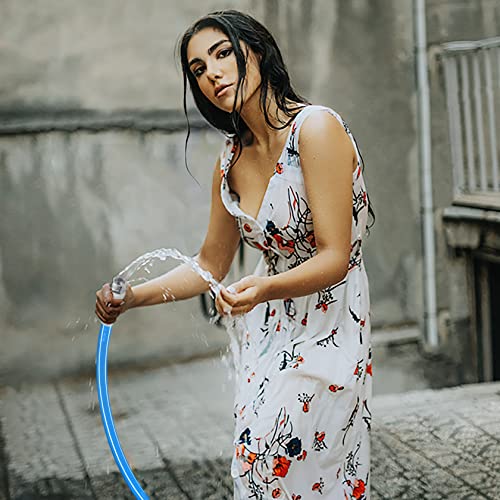 Fevone 100ft Garden Hose, Lightweight and Flexible, Heavy Duty Water Hose – 5/8