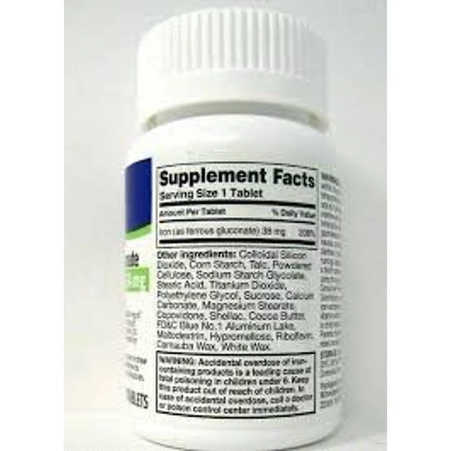 Perrigo Ferrous Gluconate Tablets 324 mg 100 ea (Pack of 6)