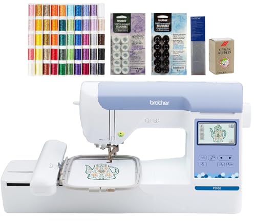 Brother PE900 Embroidery Machine with WLAN, White