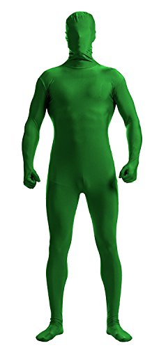 VSVO Full Body Greenman Suit - Lime Green (Alien, Medium)