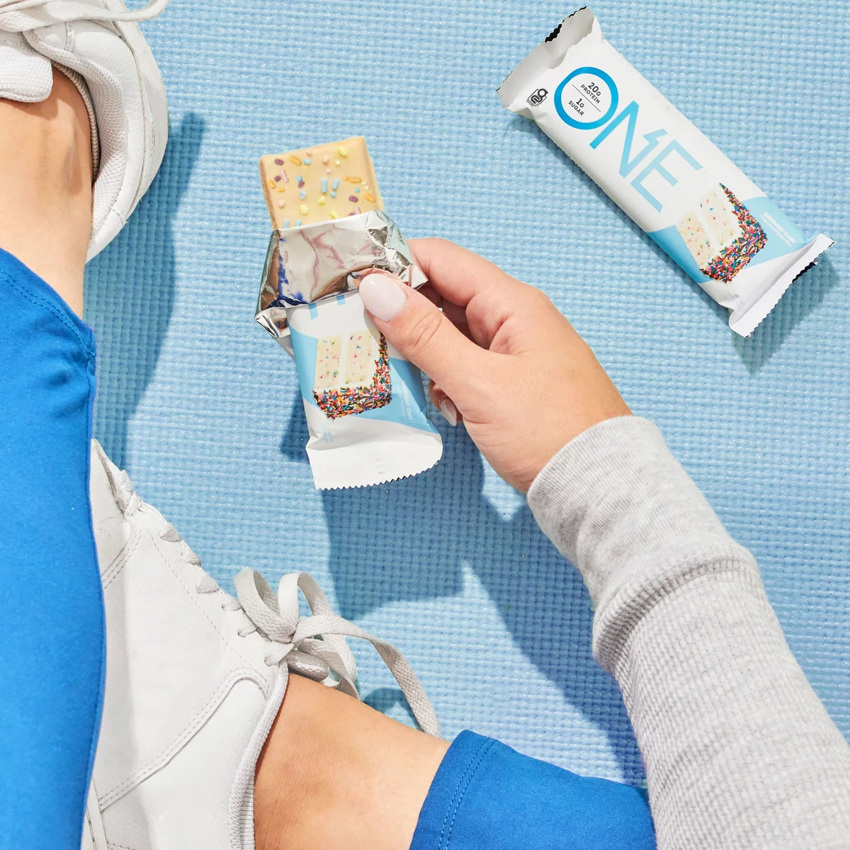 ONE Protein Supplement Bar, Birthday Cake, 20g Protein, 12 Count