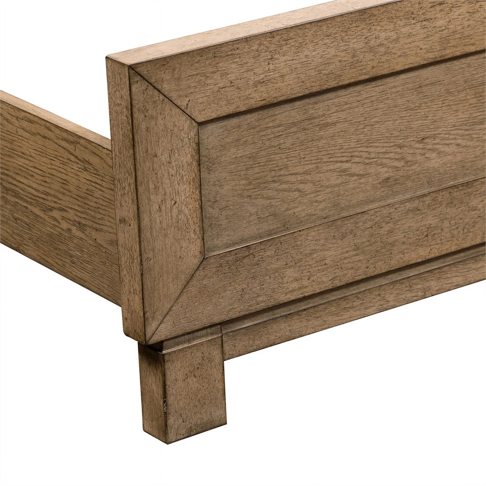 Liberty Furniture Canyon Road Upholstered Wood King Bed in Burnished Beige