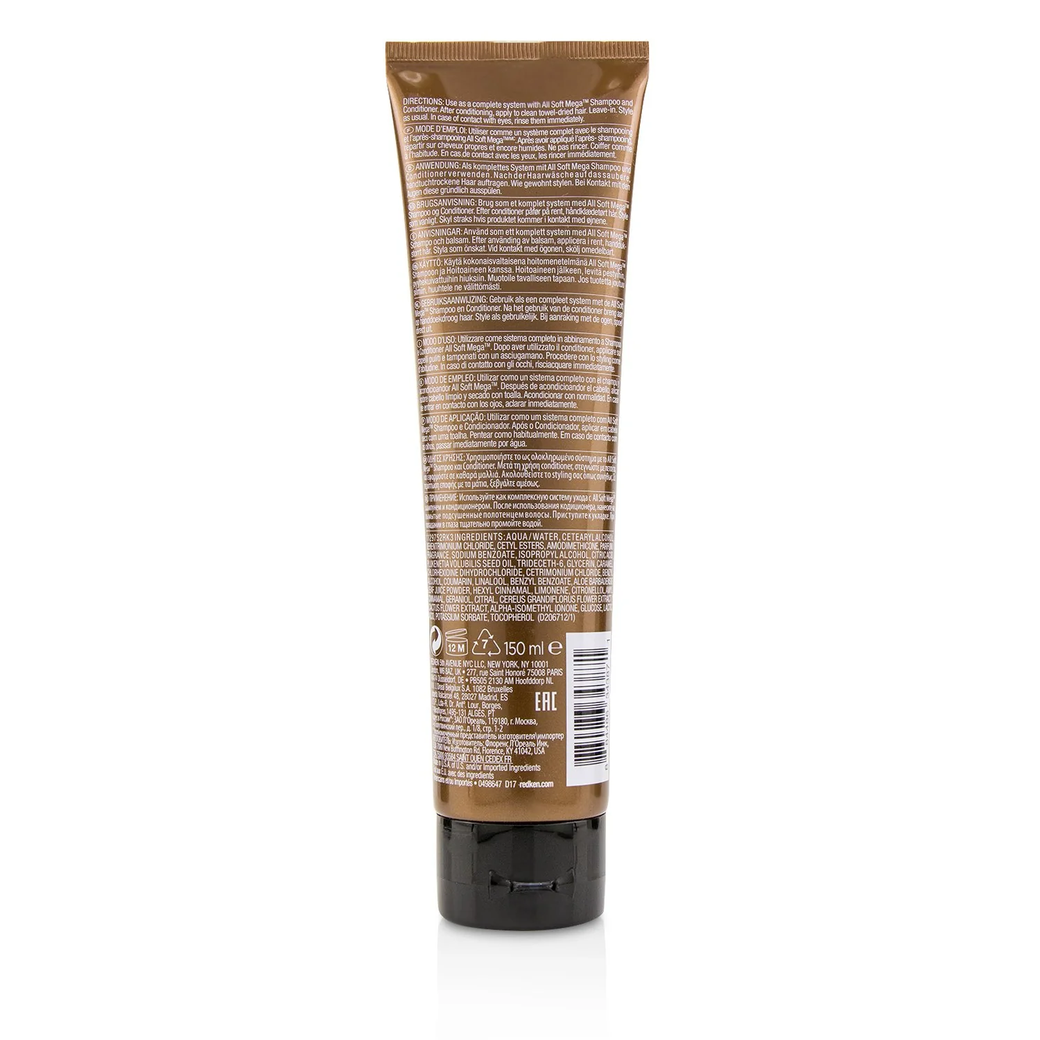 Redken All Soft Mega Hydramelt (All Day Nourishment For Severely Dry Hair)  150ml/5.1oz