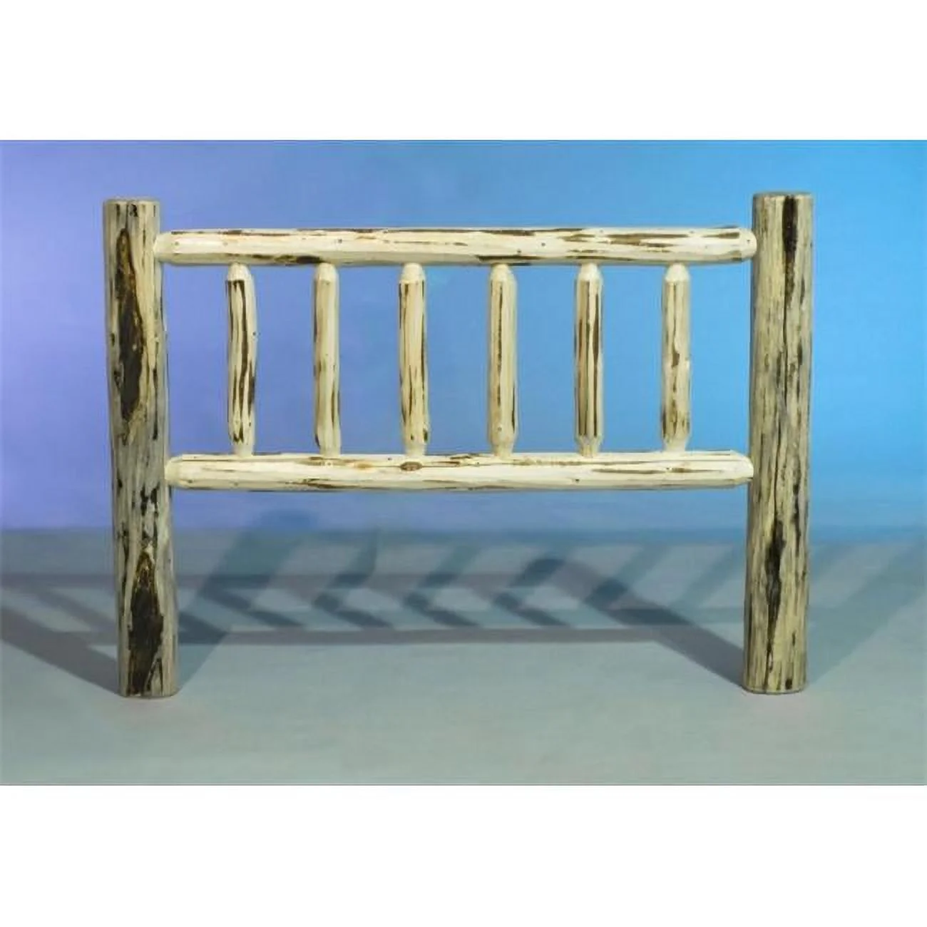 Montana Woodworks  Full Log Headboard - Ready To Finish - Full