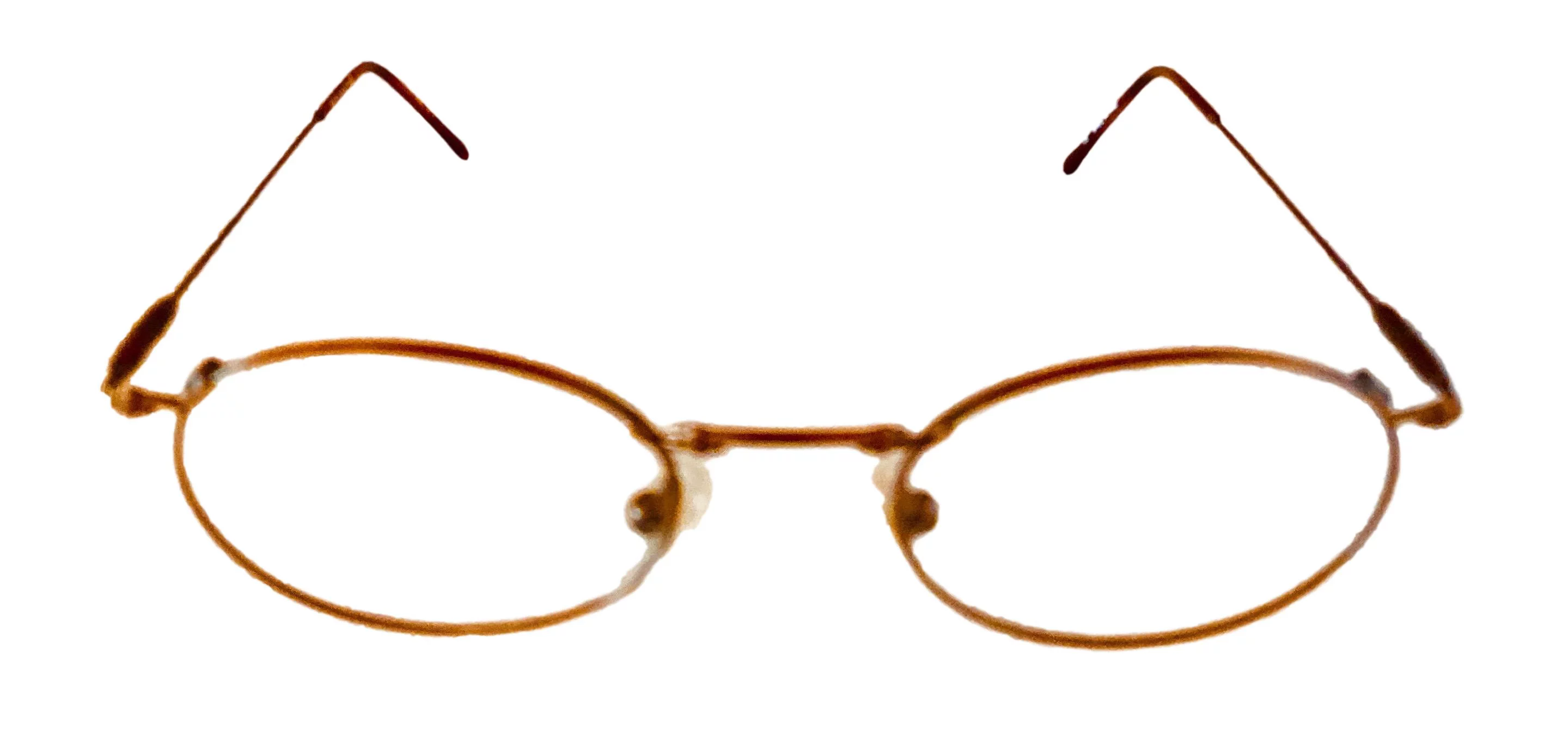 Bob Mackie Eyeglass Mens Ophthalmic Oval Metal BM 773 Bronze. 48mm