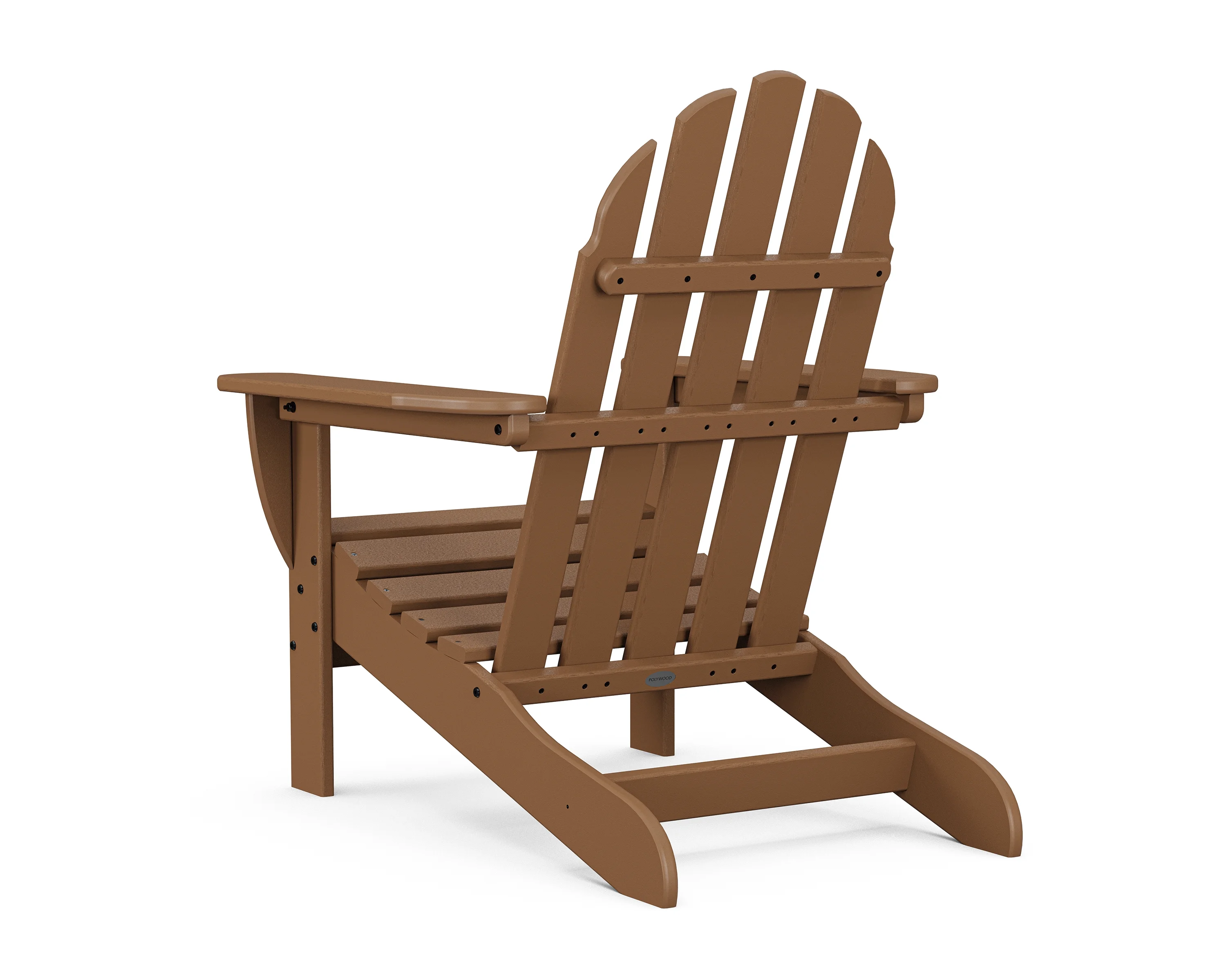 POLYWOOD Classic Adirondack 3-Piece Set in Teak