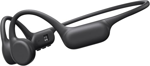 PSIER Bone Conduction Headphones IPX8 Waterproof Swimming Headphones Open Ear Headphones with MP3 Mode 32GB Memory Up to 8 Hours Playtime Bluetooth 5.4 Ear Buds Secure Fit for Running and Fitness
