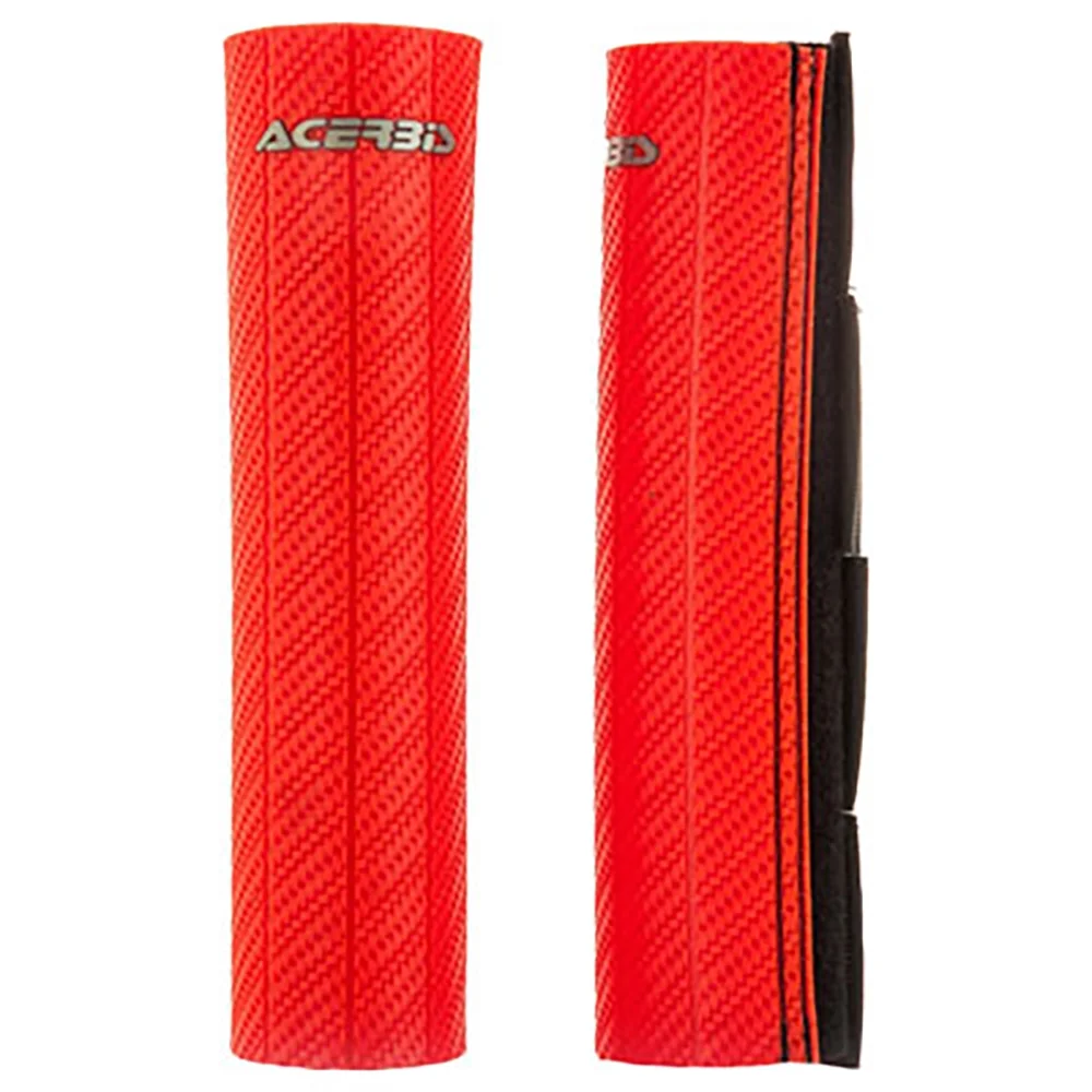 Acerbis Upper Fork Guards Red Compatible With Kawasaki KX250 X 2021