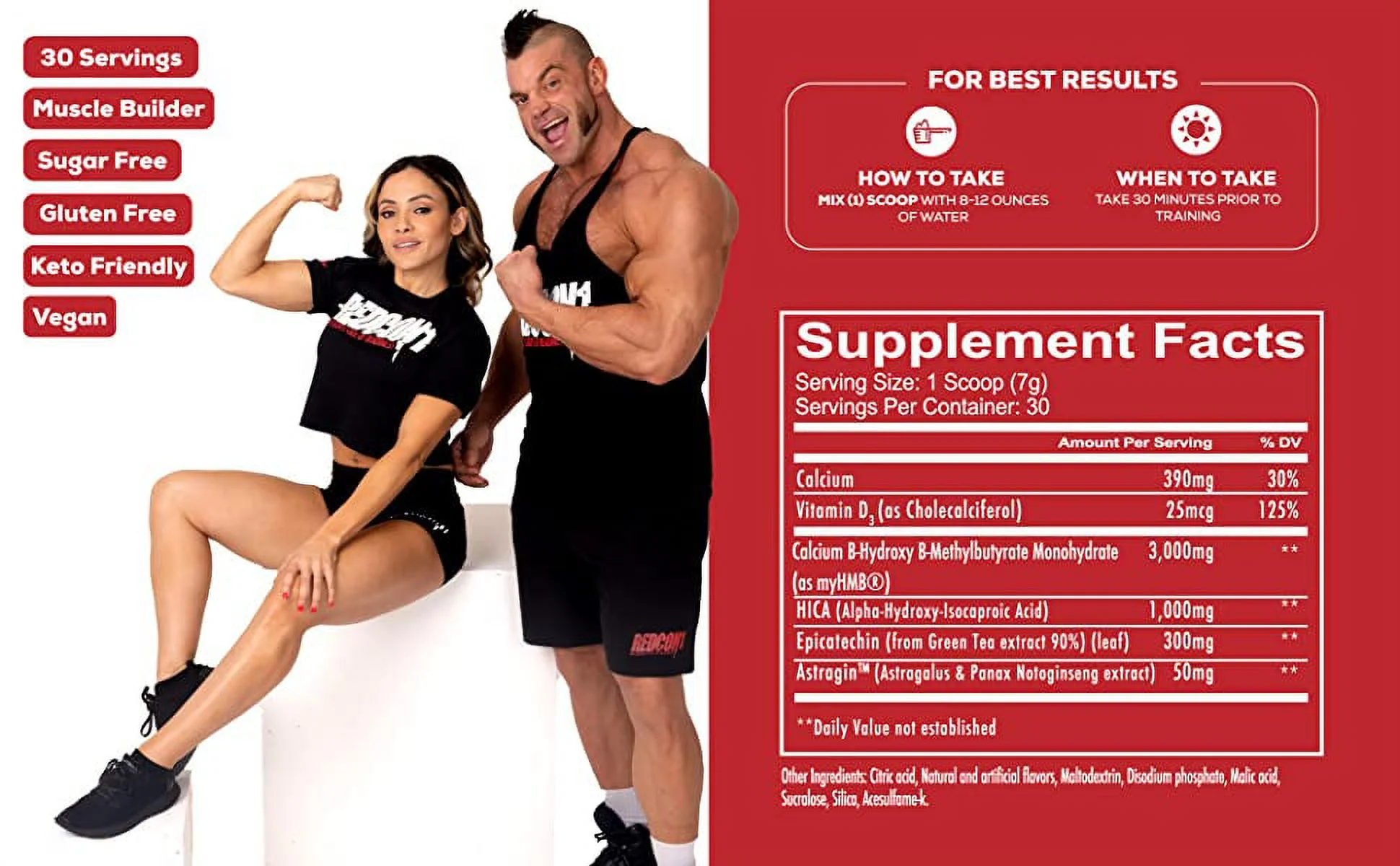 Redcon1 MOAB Muscle Builder Powder, Grape, 5.29 oz (30 Servings)