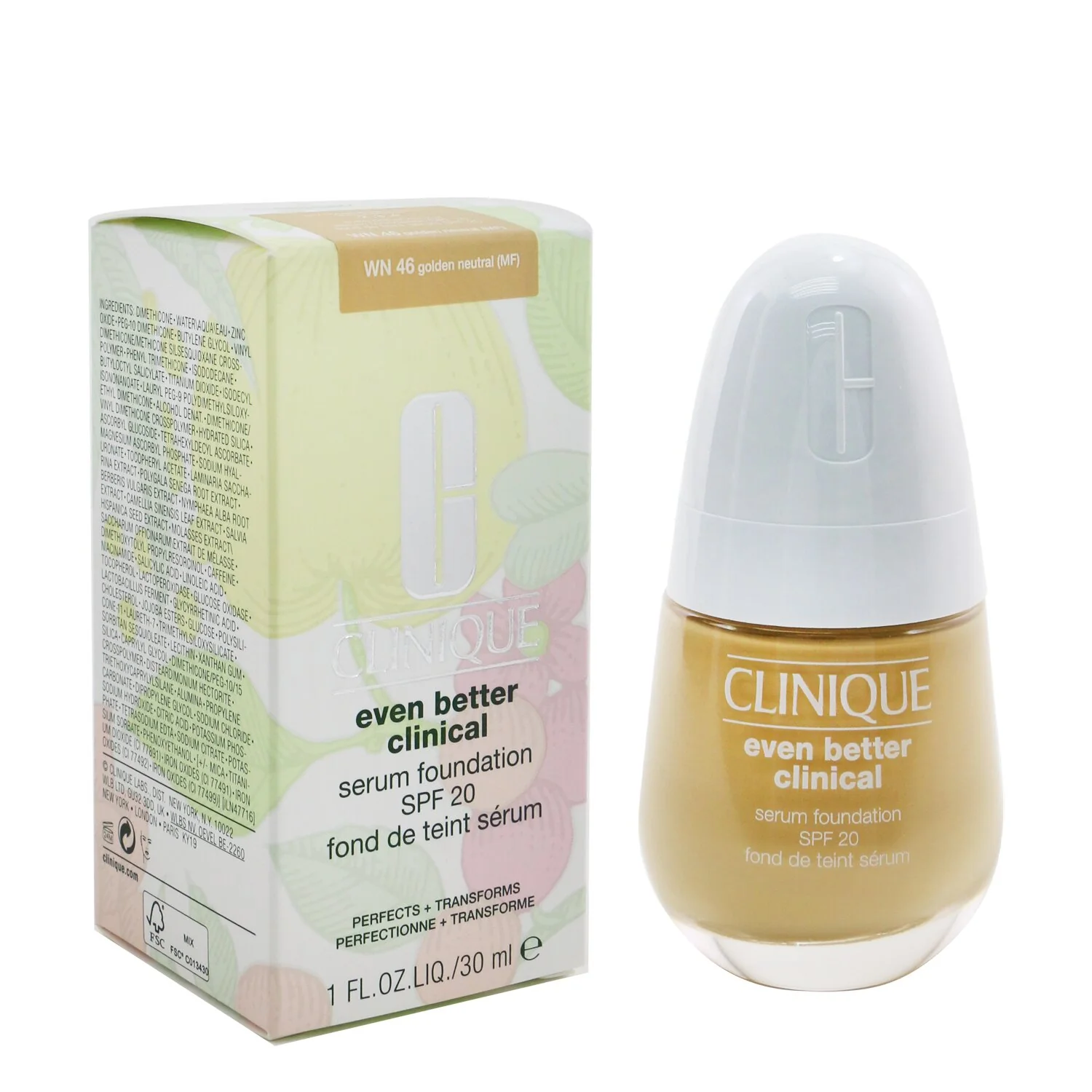 Clinique Even Better Clinical Serum Foundation SPF 20 - # CN 52 Neutral  30ml/1oz