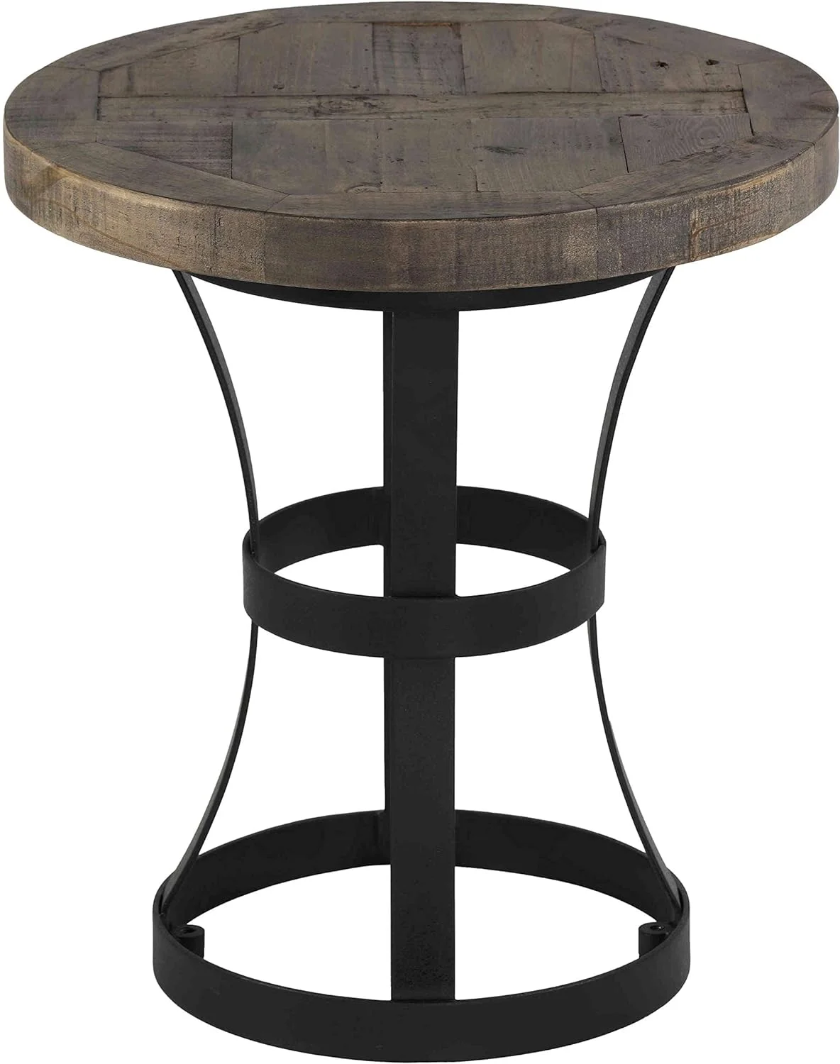 Newcastle End Table In Solid Reclaimed Wood, 20