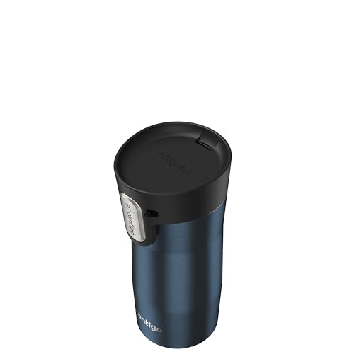 Contigo AUTOSEAL West Loop Vacuum-Insulated Stainless Steel Travel Mug with Easy-Clean Lid 20 oz Sake