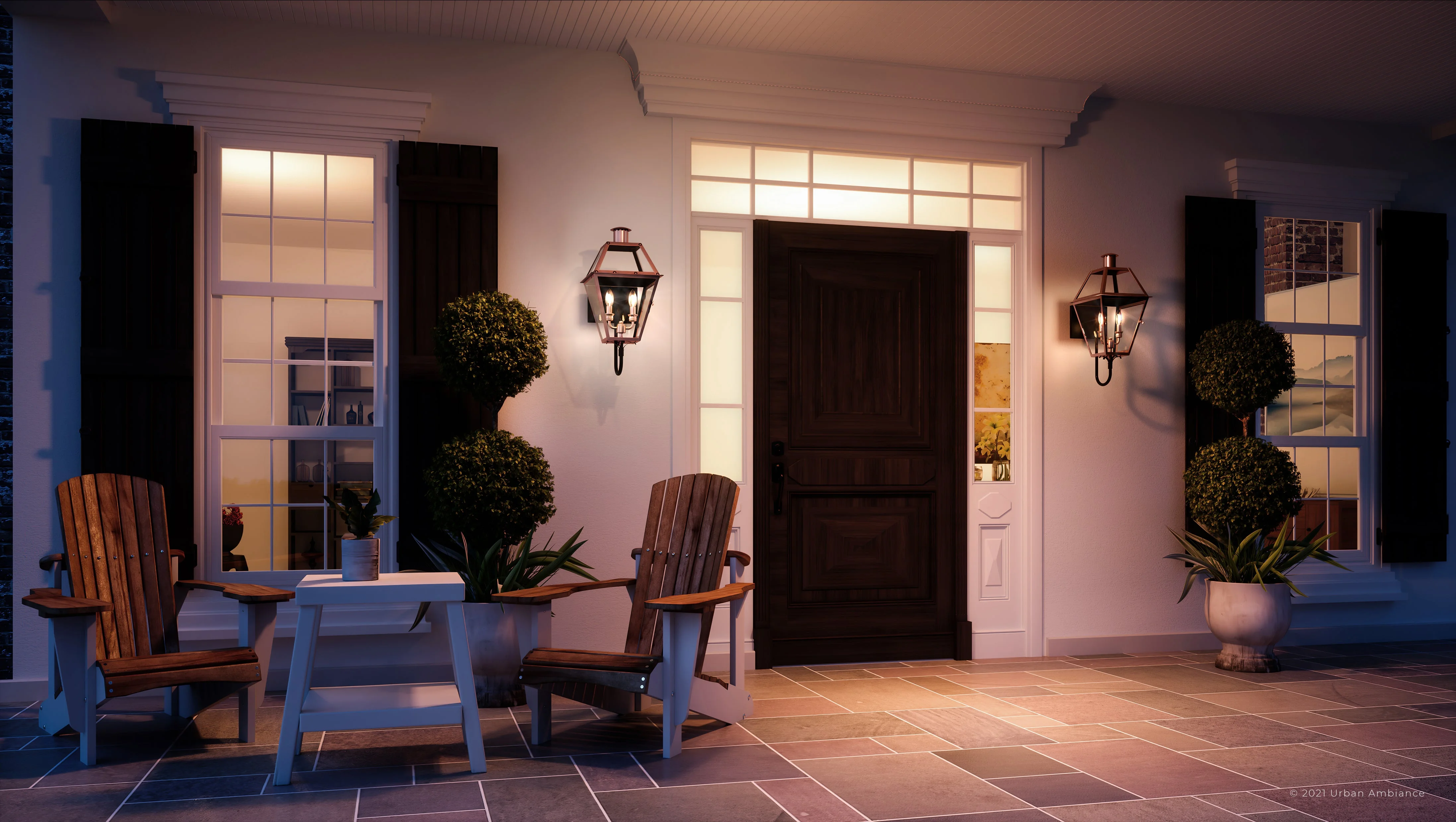 Luxury Rustic Wall Sconce, Large Size: 23.5H x 10.5