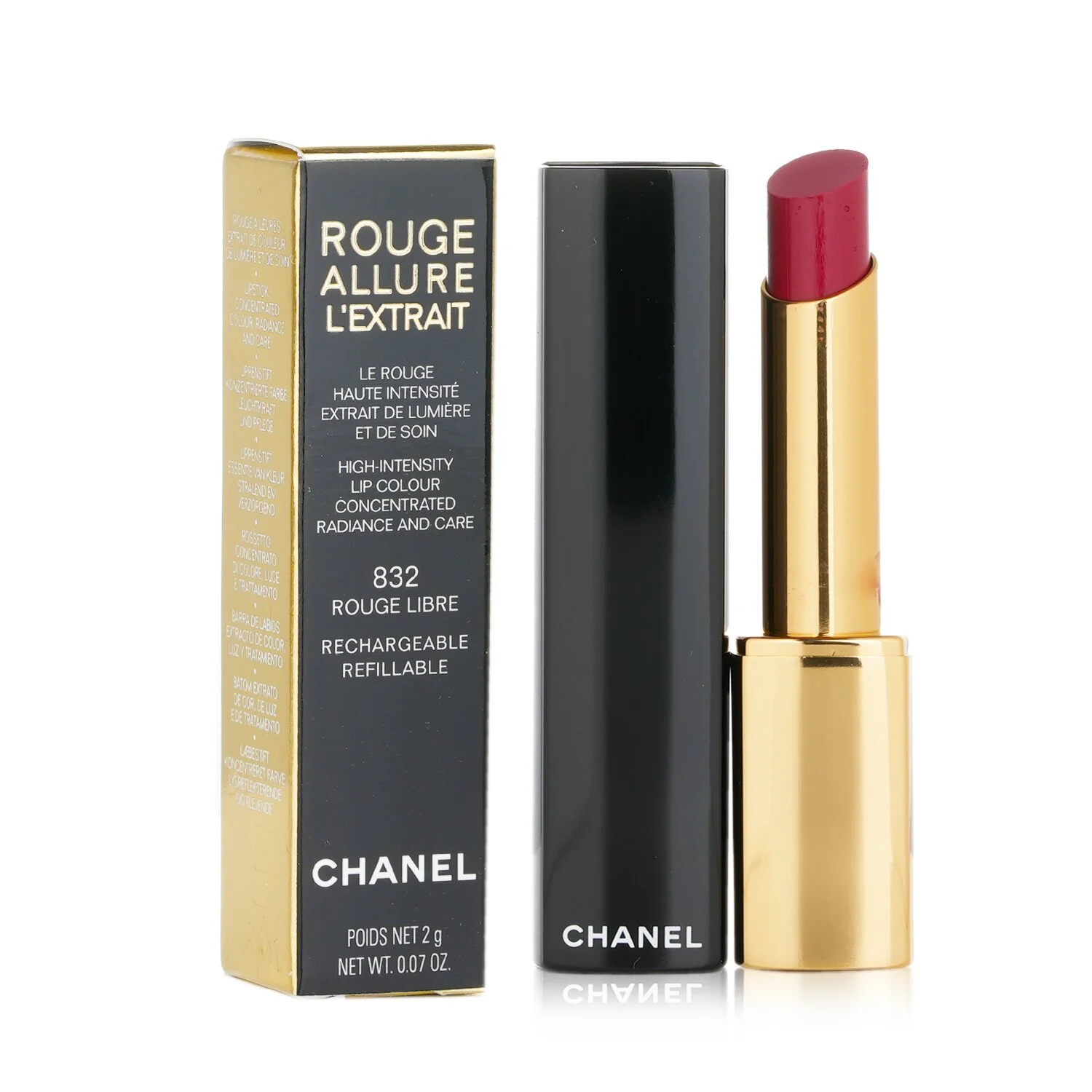 Chanel Rouge Allure L&rsquo;extrait Lipstick - # 854 Rouge Puissant  2g/0.07oz