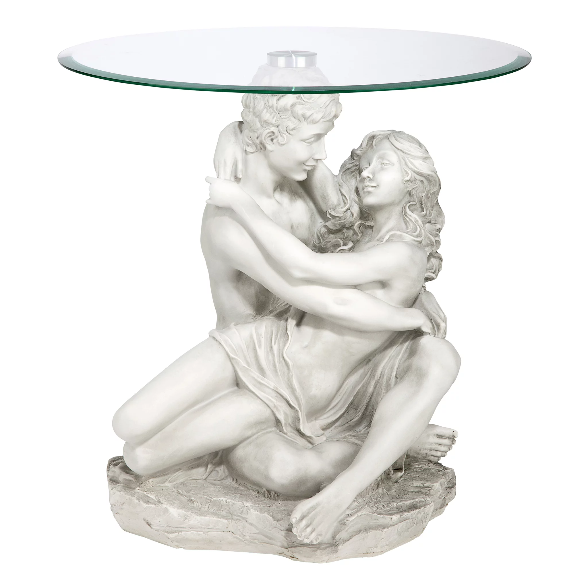 Design Toscano In the Arms of Romance Occasional Table