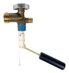 30 lb. LP OPD Valve with 4.7 Dip Tube for Propane Grills, Cooking, Heating, Camping