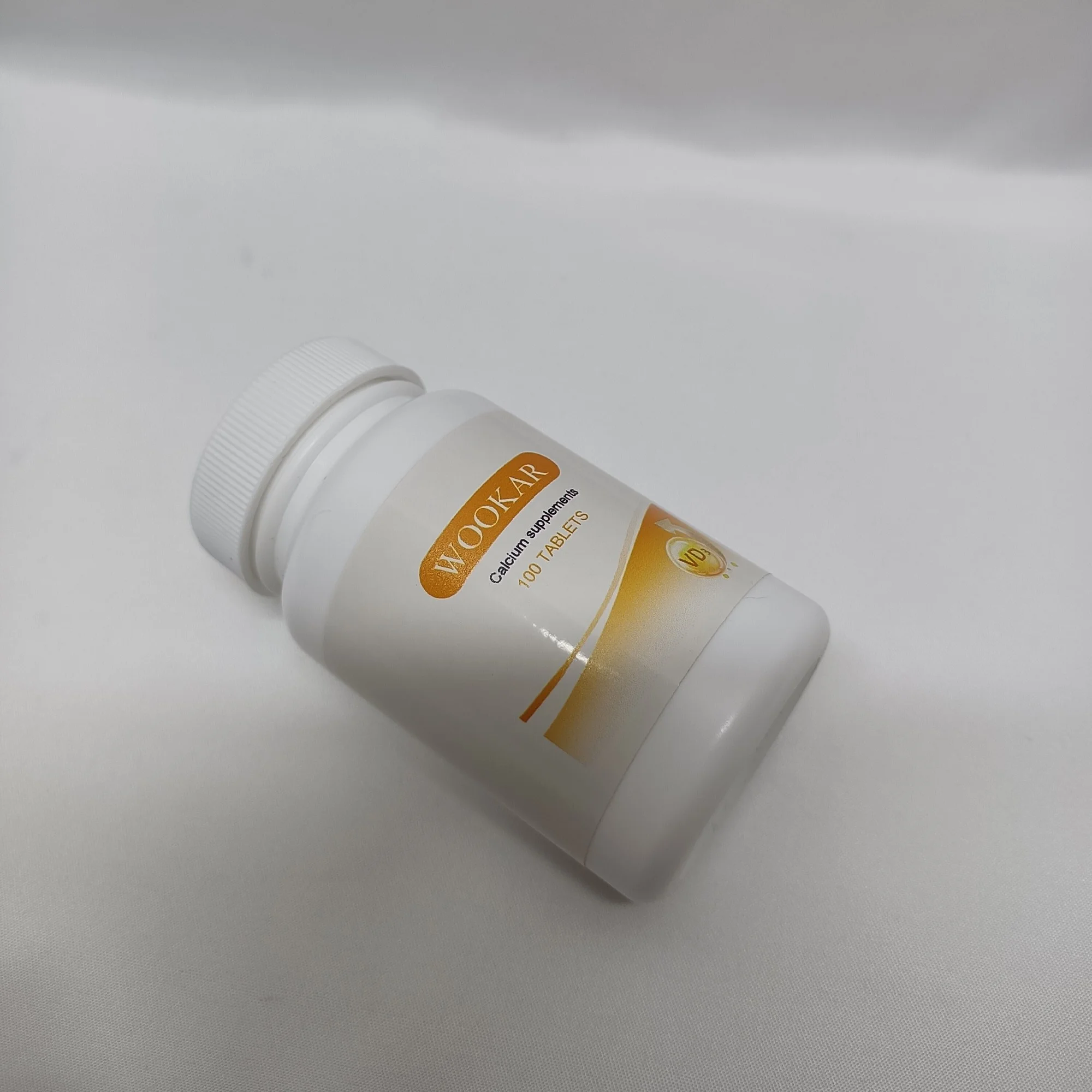 WOOKAR Calcium Supplements - 100 Tablets, White